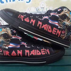 iron maiden converse